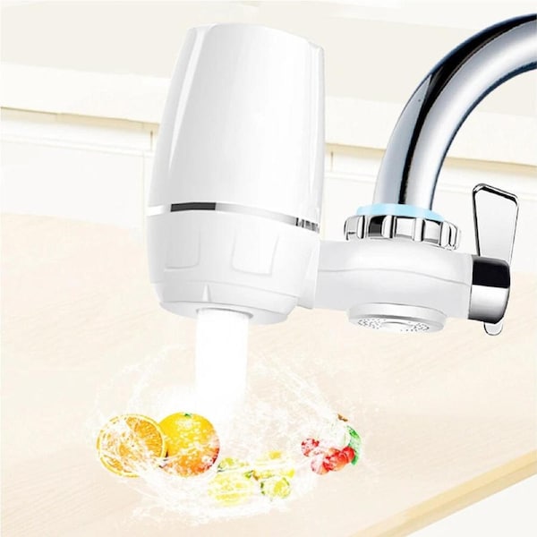 Tap Water Purifier Faucet Ceramic Filtration Cleaner Home Kitchen Water Filter