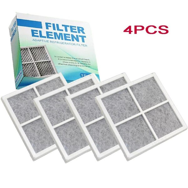 4 X LG LT120F FRIDGE AIR FILTER Fresh Air Filter GF-AD910SL GF-B590PL Replace