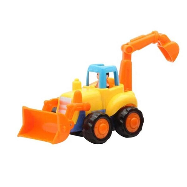 Junior Tractors Toy - 16cm Fun Digger Truck Toys - Suitable for 12m+ - Engaging Play - Durable Toys - Tactile Toy
