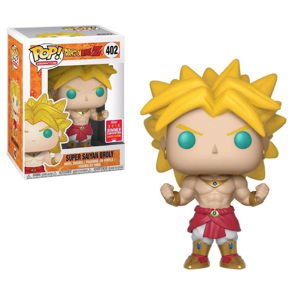 Funko Pop Dragonball Z Super Saiyan Broly 2018 SDCC #402