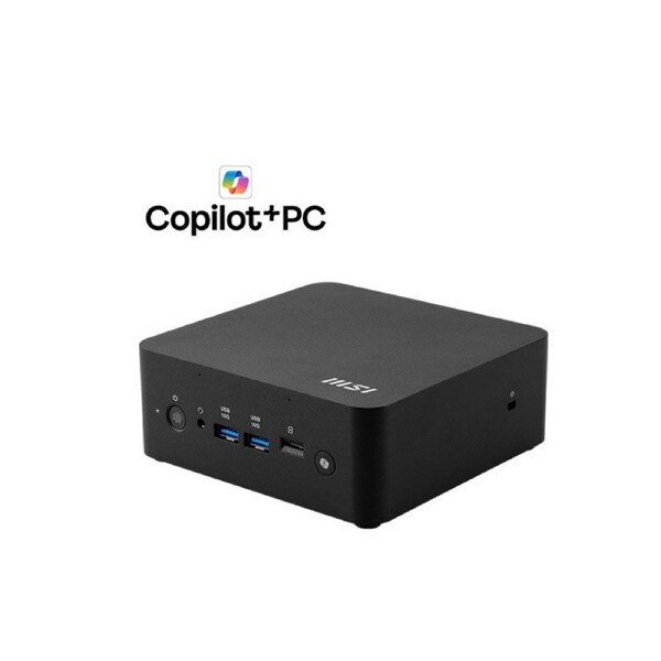 MSI Cubi NUC AI+ 2MG-013AU, Black, Core Ultra 7 258V/D5 32GB/1TB SSD/Win11Pro