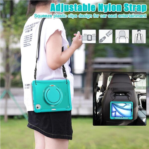 Catzon Case for iPad Air 11 Inch M2 2024 iPad Air 4/5 10.9 Inch 2020/2022 iPad Pro 11 Inch 2022/2021/2020/2018-Blue