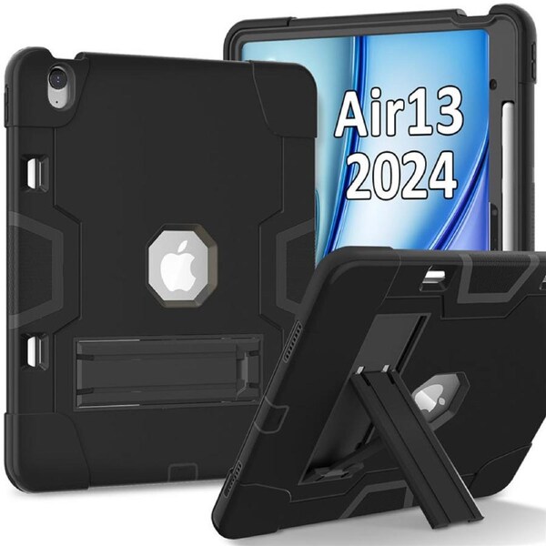 Catzon Tablet Case for iPad Air 13Inch M2 / M3 Shockproof Case-BlackBlack