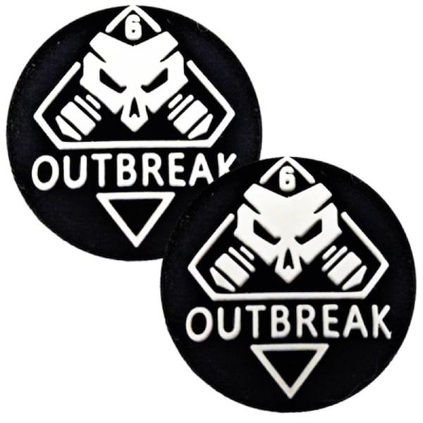 Thumb Grips x2 For PS4 PS5 XBOX ONE Xbox Series X Toggle Cover Cap Outbreak