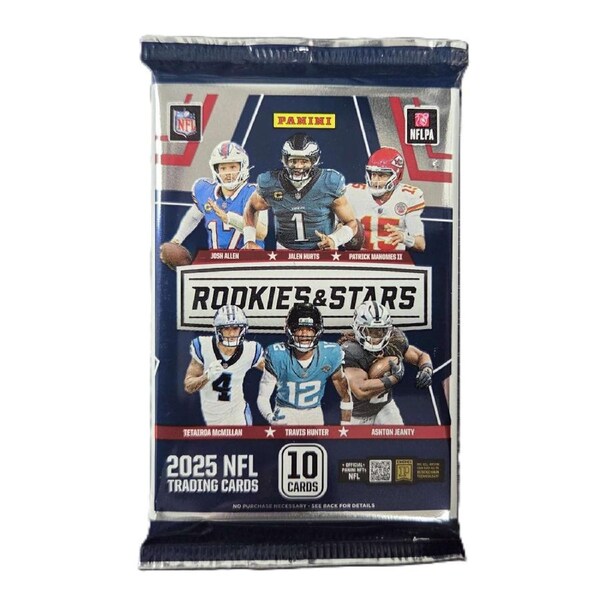 Panini NFL 2025 Rookies and Stars Football Hobby Pack