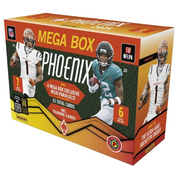 Panini NFL 2025 Phoenix Football International Mega Box