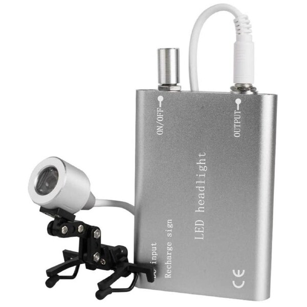 Deal365 Portable Dental Headlight Surgical Head Light Lamp High Brightness Headlamp