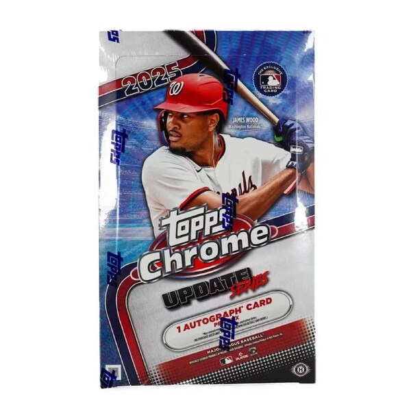 Topps Chrome MLB 2025 Update Series Baseball Hobby Box