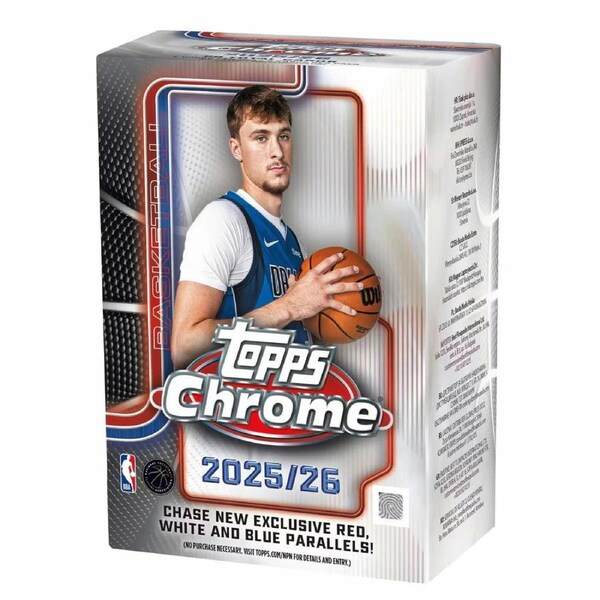 Topps Chrome NBA 2025/2026 Basketball Blaster Box