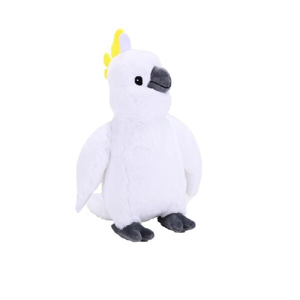 Wild Republic Ecokins Sulphur Crested Cockatoo 12"