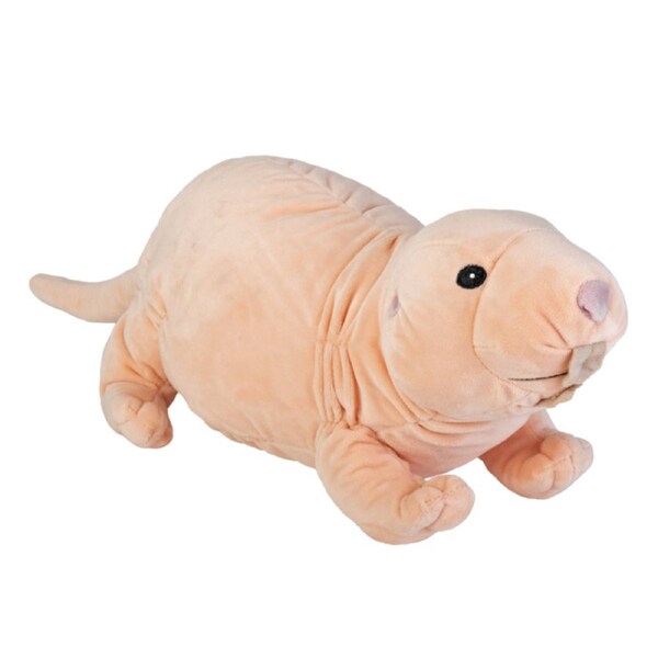 Wild Republic Cuddlekins Eco Naked Mole Rat 12"