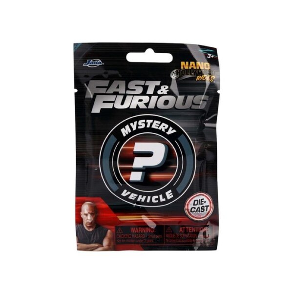 Nano Hollywood Rides Fast and Furious Series 2 Diecast Vehicle Blind Bag
