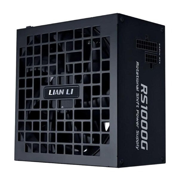 Lian Li 1000W Rotational Shift 80+ Gold Fully Modular ATX Power Supply - Black (RS1000G.B)
