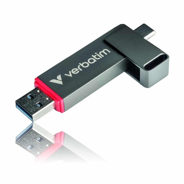 VERBATIM DUAL QUICKSTICK Solid State Drive USB-A/C 3.2 GEN1 1TB