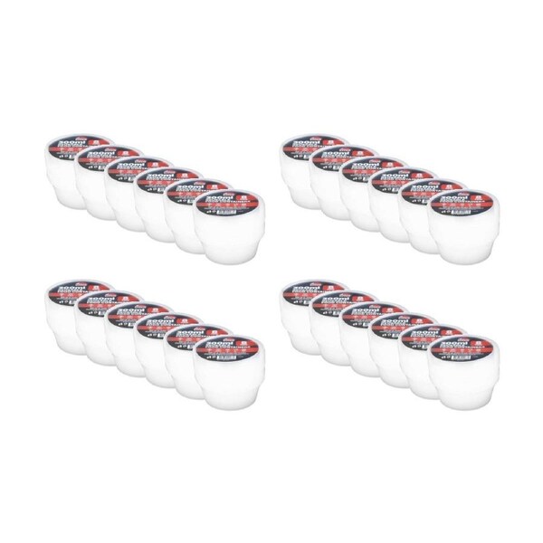 24x 8pc Braz Reusable Round Food Storage Containers W/ Lids 300ml Clear