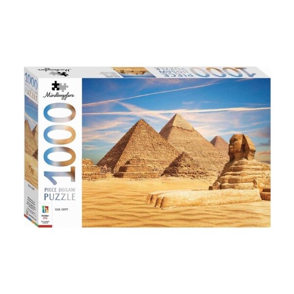 1000 pc Hinkler Mindbogglers Egypt Jigsaw Puzzle Enthusiasts