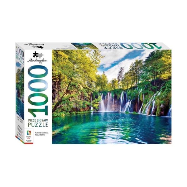 1000 pc Hinkler Mindbogglers Nat Park Croatia Jigsaw Puzzle Enthusiasts