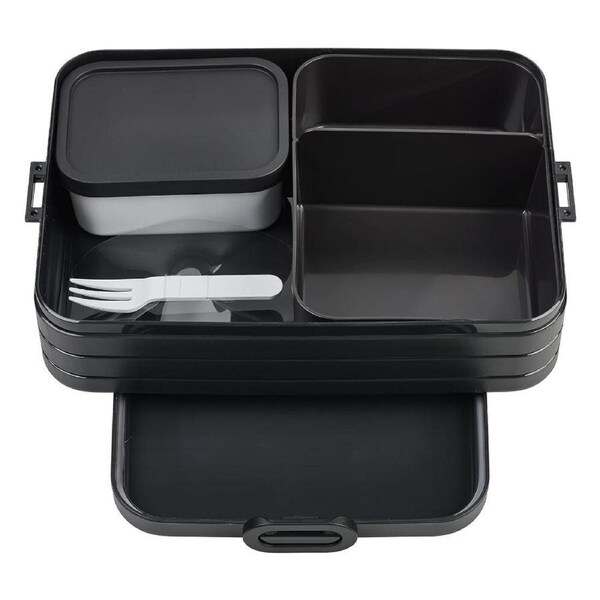 Mepal Take a Break Bento Lunch Box - Large Nordic Black