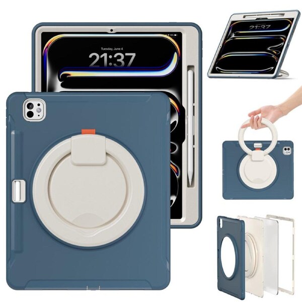 Catzon Protective iPad Case for iPad Pro 13 M4/M5 2024/2025-Cornflower
