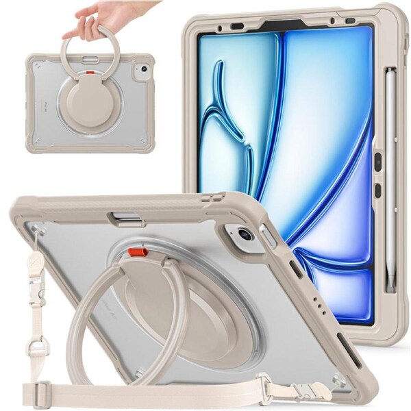 Catzon Case for iPad Air 11 Inch M2 2024 iPad Air 4/5 10.9 Inch 2020/2022 iPad Pro 11 Inch 2022/2021/2020/2018-Khaki