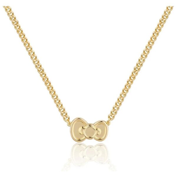 Couture Kingdom - Sanrio - Hello Kitty Statement Bow Necklace Gold