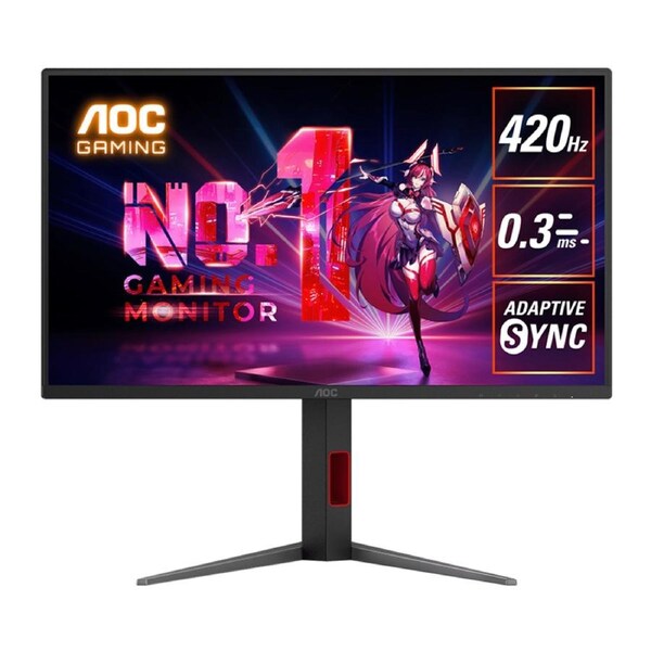 AOC 24.5in FHD 420Hz Fast IPS Gaming Monitor (25G4K)