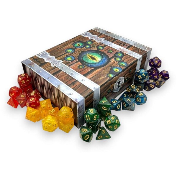 Mimic Chest and Treasure Dice Collection