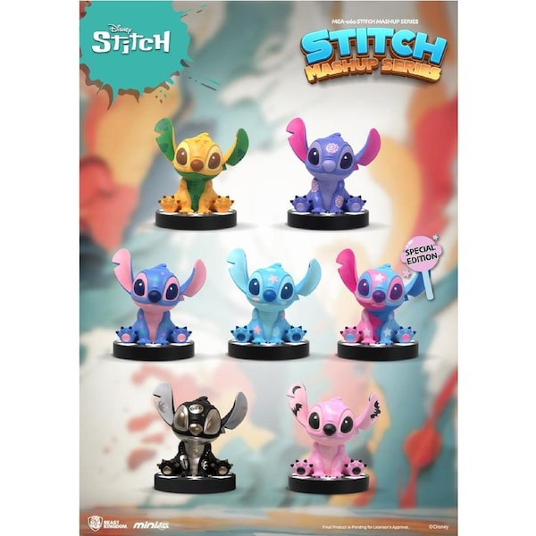 Beast Kingdom Mini Egg Attack Stitch Mashup Series Blind Box Set (6 in the Assortment)