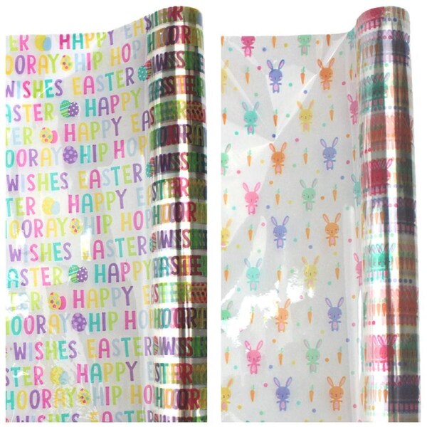 Easter Printed Cellophane Roll (3m)