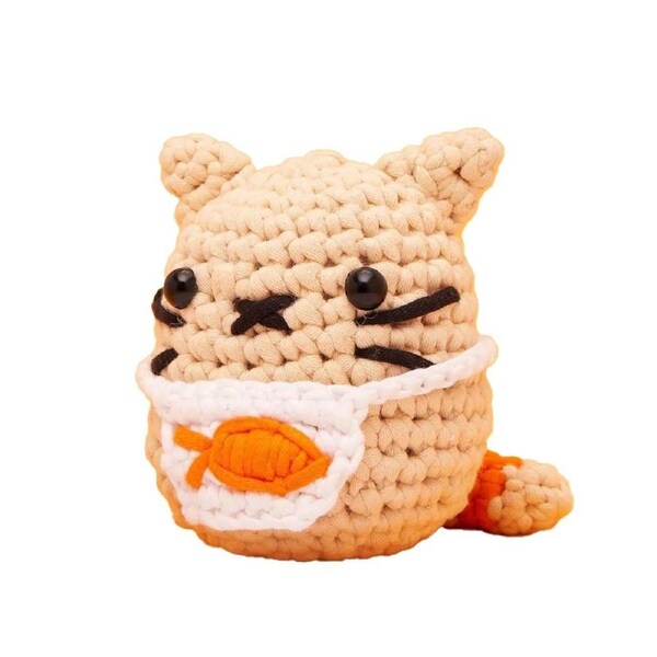 The WOOBLES - Nico the Cat Crochet Kit
