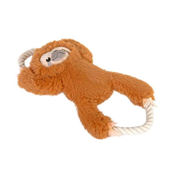 Wild Republic Petkins Dog Toy Sloth 9"