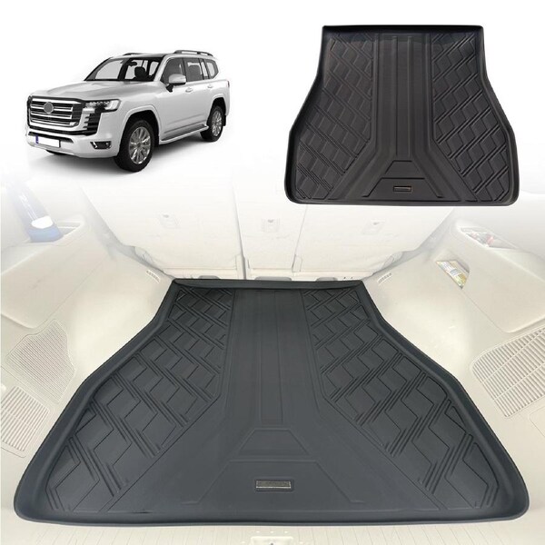 Boot Liner for Toyota Land Cruiser 300 Landcruiser 300 LC300 Series 5 Seats 2021-2025 Cargo Trunk Mat Boot Luggage Mat