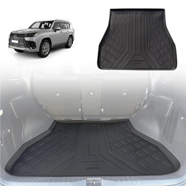 Boot Liner for LEXUS LX500d LX600 5 Seater 2021-2025 Cargo Trunk Mat Boot Luggage Mat