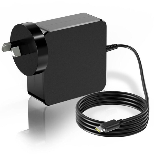 65W PD USB-C Laptop Charger, Power Adapter for MacBook Air/Pro, Lenovo ThinkPad/Chromebook, MSI/ASUS/Gigabyte, Dell/HP, Samsung Tablet, AU Plug