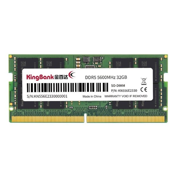 Kingbank KDSN DDR5 5600MHz (1*32GB) 32GB SODIMM