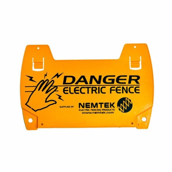 Nemtek Electric Fence Warning Sign - EA-WRS2/N