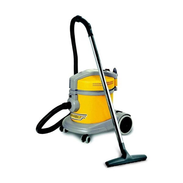 Ghibli Wet And Dry Commercial 1300W Quiet Vacuum Cleaner 11L Yellow/Grey
