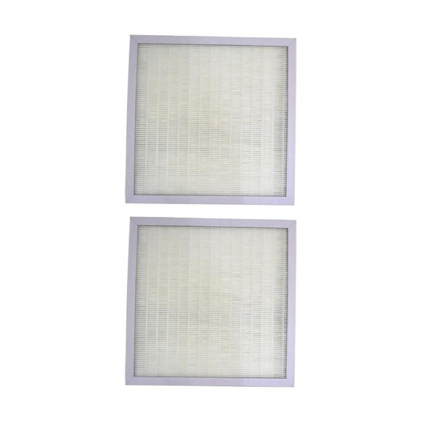 2PK XPower Hepa Filter H35 To Suit X-3400 Air Scrubber 16x16 Inch