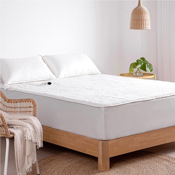 Dreamaker 350GSM Fleece Top Electric Blanket Double