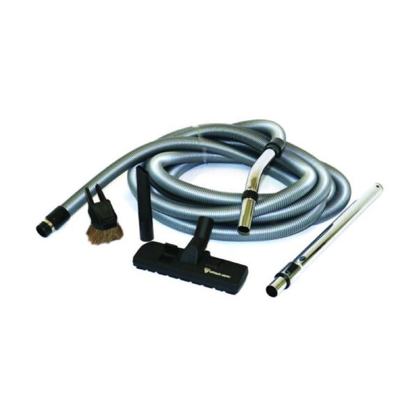 7pc Cleanstar Ducted Vacuum Cleaner Hose & Accessory Kit 32mmx10m Silver