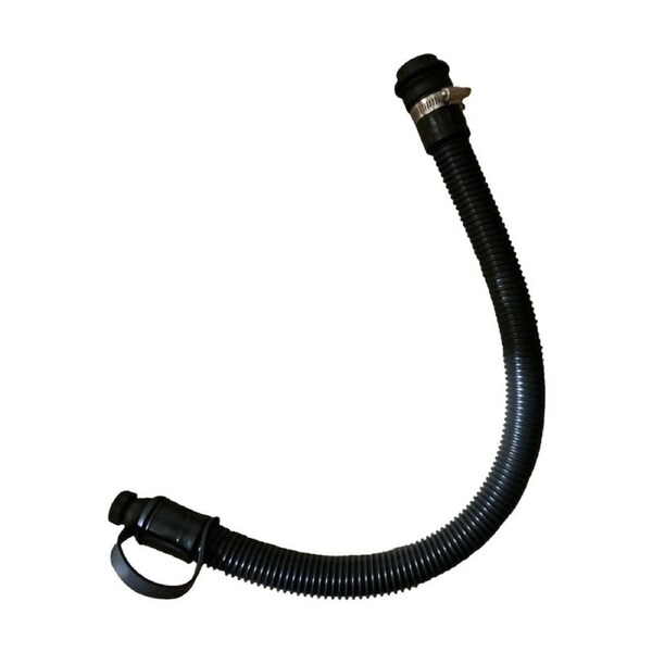 Cleanstar Dirty Water Sewage Hose Flexible Corrugated Metal Clamp For VC80LX Blk