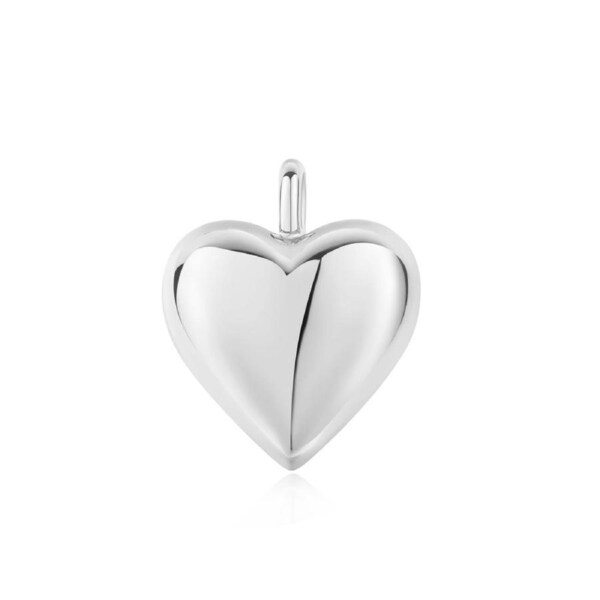 Ania Haie Silver Dome Heart Charm