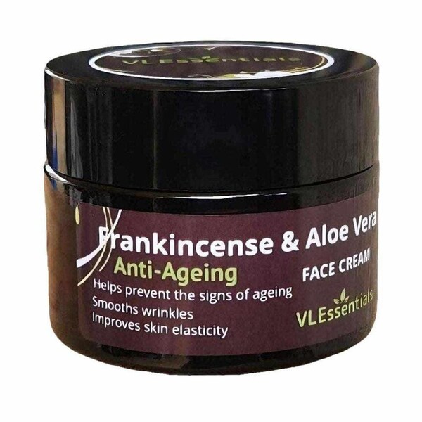 VLEssentials Frankincense & Aloe Vera Anti-Ageing Face Cream 50g