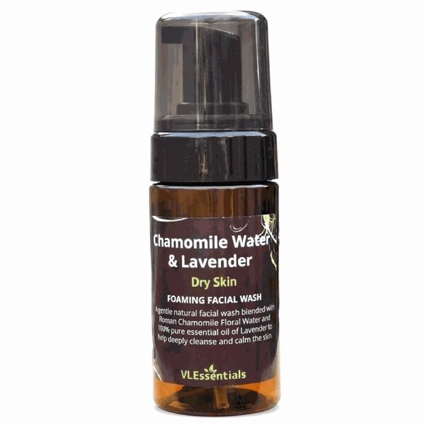 VLEssentials Foaming Face Cleanser Chamomile & Lavender Dry Skin 100ml