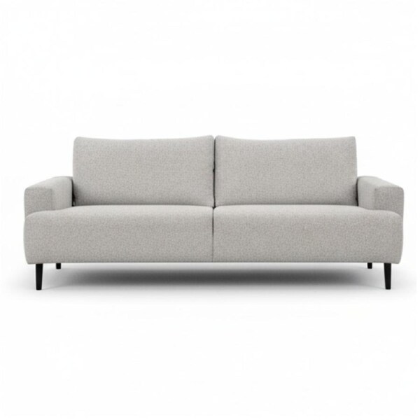 Dane Tribute 3 Seater Fabric Sofa Silver Grey