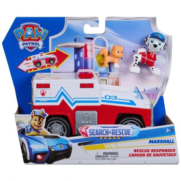 PAW Patrol: Search & Rescue Vehicle Marshall Rescue Responder