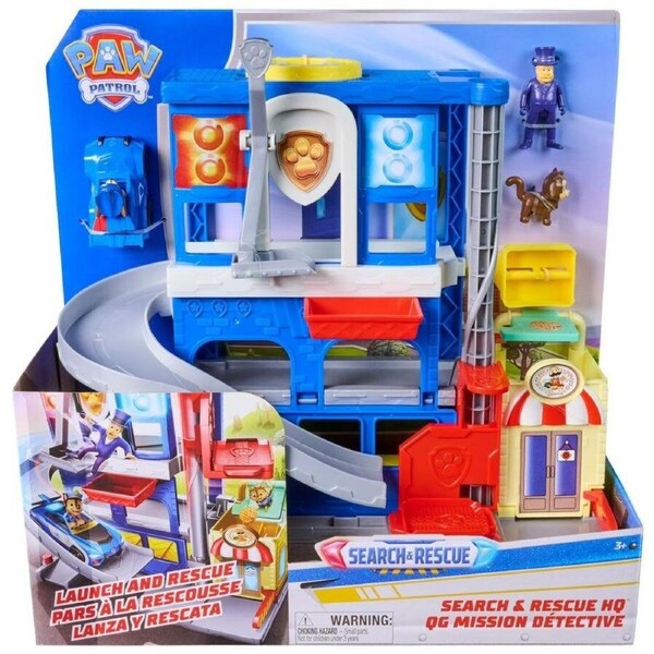 Paw Patrol Pup Squad Search & Rescue HQ Playset