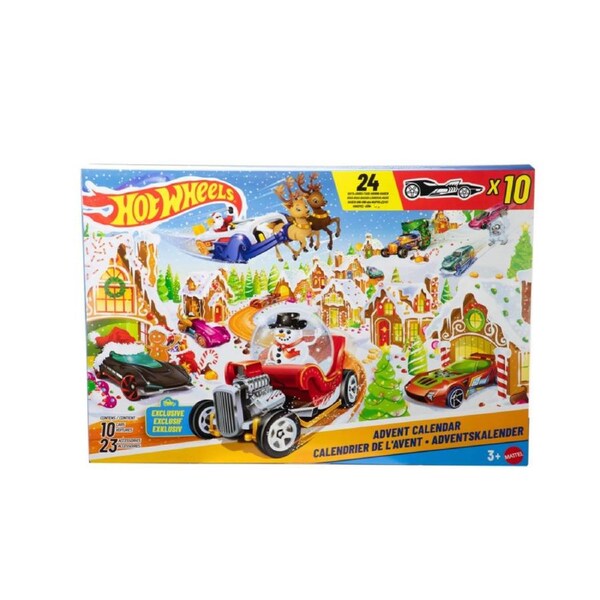 Hot Wheels Advent Calendar JCB47