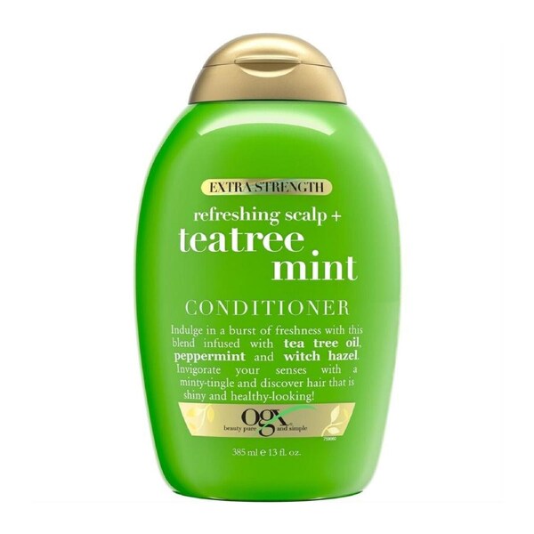 OGX Refreshing Scalp + Tea Tree Mint Conditioner 385mL – Extra Strength