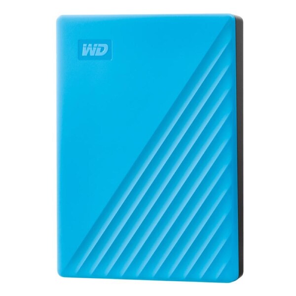 Western Digital 5TB My Passport USB 3.2 Portable External Hard Drive - Sky Blue (WDBPKJ0050BBL-WESN)